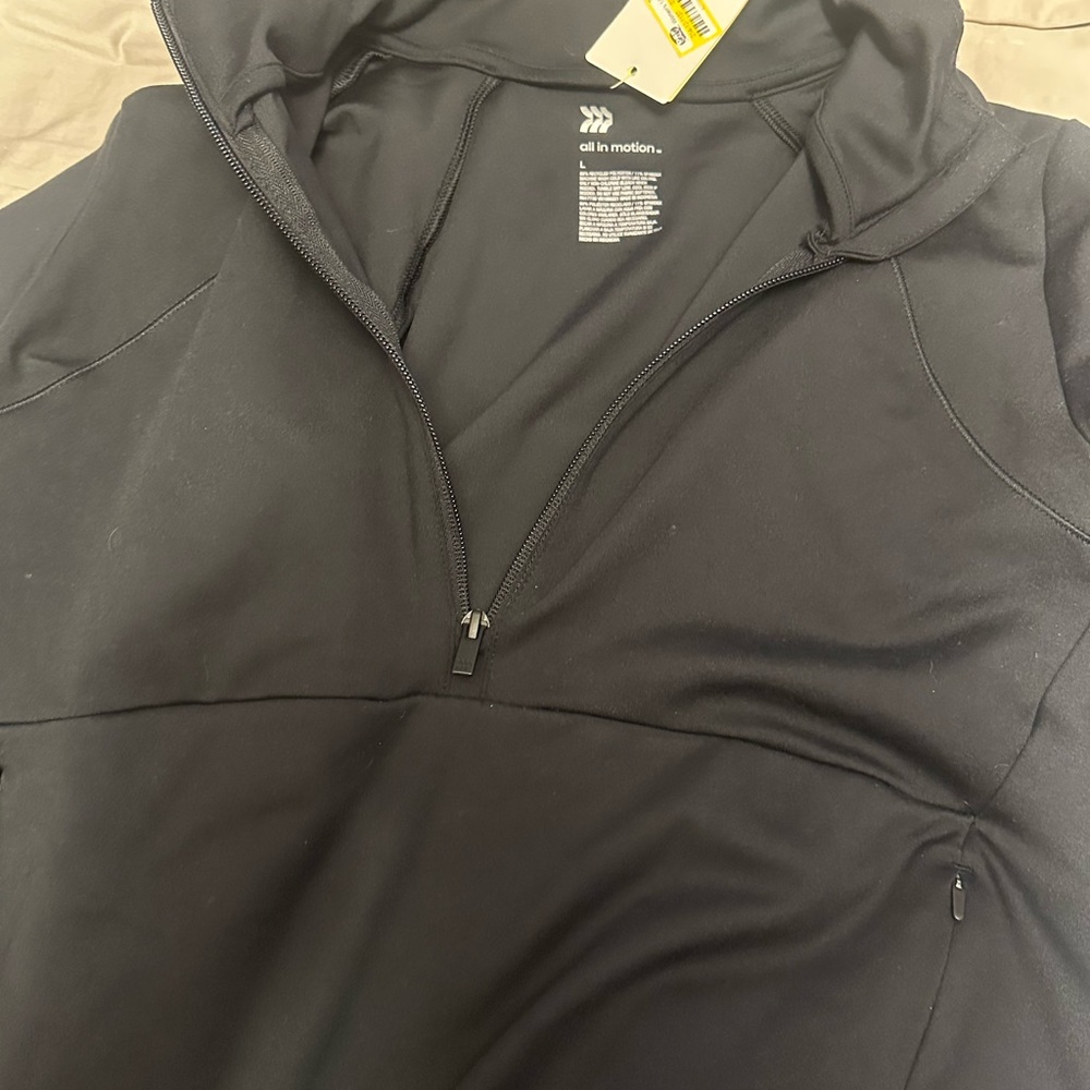 All in Motion Black Zip-Up Jacket